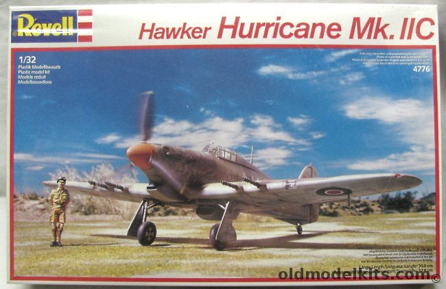 Revell 1/32 Hawker Hurricane Mk IIC, 4776 plastic model kit